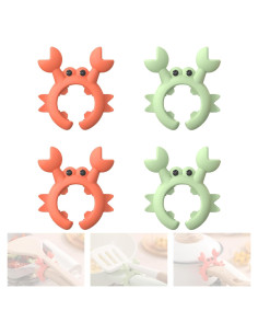 Soporte para Espátula de Cangrejo IFQKNUYL - 4 Piezas Silicona