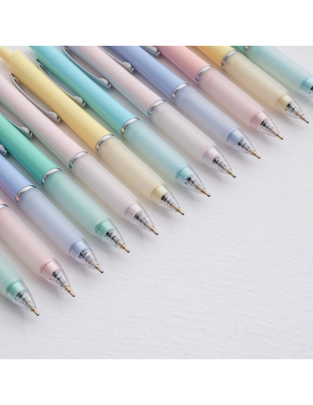 Bolígrafos Aisibeiger Tinta Negra 1.0mm Antideslizante (6 Pzs)