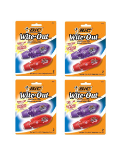 Cinta de Corrección BIC Wite-Out Mini Twist 4 Unidades