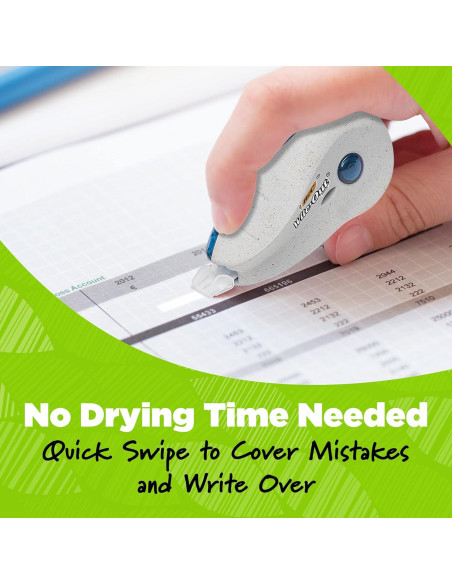 Cinta Correctora BIC Ecolutions Wite-Out 2 Unidades 6.04m