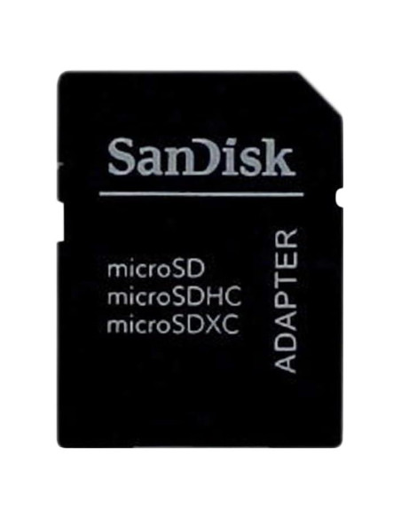 Adaptador SanDisk MicroSD a SD con protección contra escritura