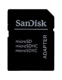 Adaptador SanDisk MicroSD a SD con protección contra escritura 2