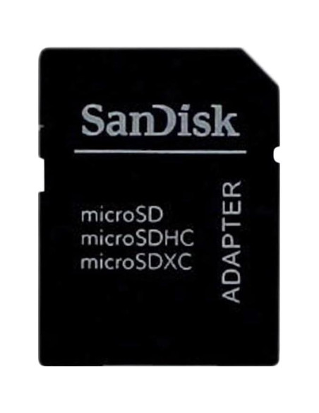 Adaptador SanDisk MicroSD a SD con protección contra escritura