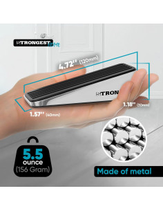 Tope de puerta más fuerte TOPE DE PUERTA MÁS FUERTE 2 unidades 2