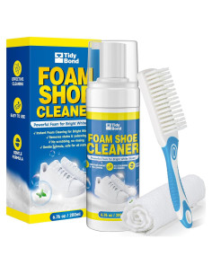 Kit Limpiador de Zapatos TidyBond 191.5 g - Espuma Sin Enjuague