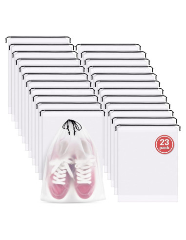 Paquete de 23 Bolsas Impermeables para Zapatos Inggix 30x40cm