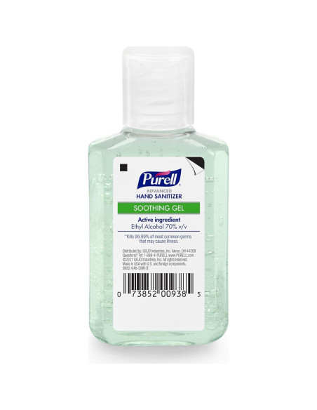 Gel Desinfectante de Manos Avanzado PURELL 6x2 oz Suave