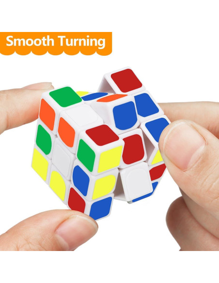 Paquete de 20 Mini Cubos de Rompecabezas Libay 3x3 para Niños