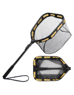 Red de Pesca Flotante PLUSINNO 30 cm Naranja Plegable