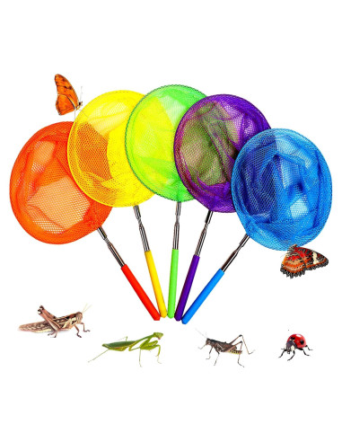 Redes Telescópicas de Mariposa TSYAN 5 Colores 86 cm