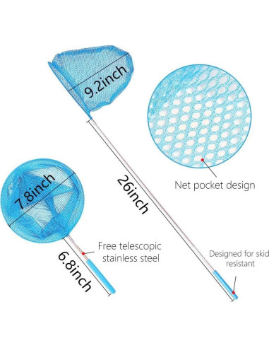 Redes Telescópicas de Mariposa TSYAN 5 Colores 86 cm