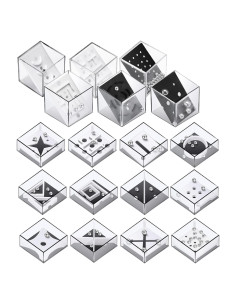 18 Piezas Juego de Laberinto Balance IQ Hanaive - Rompecabezas