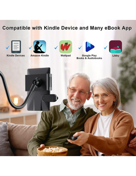 Soporte de Cuello de Ganso para Tableta Kefotic K2 con Control Remoto