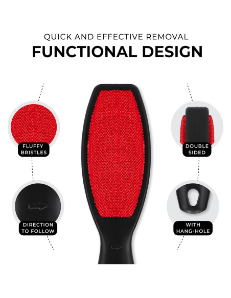 Cepillos Quitapelusas DecorRack Doble Cara 2 Unidades