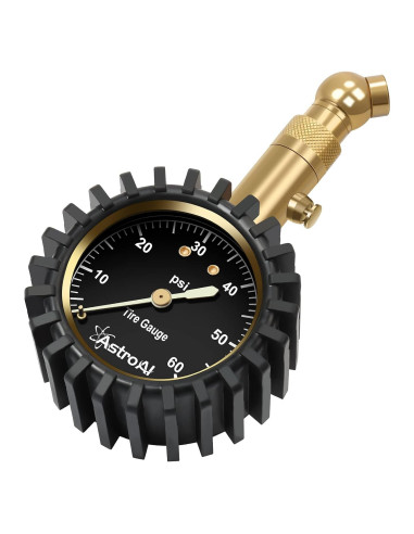 Medidor de Presión de Neumáticos AstroAI 0-4.14 Bar 2"