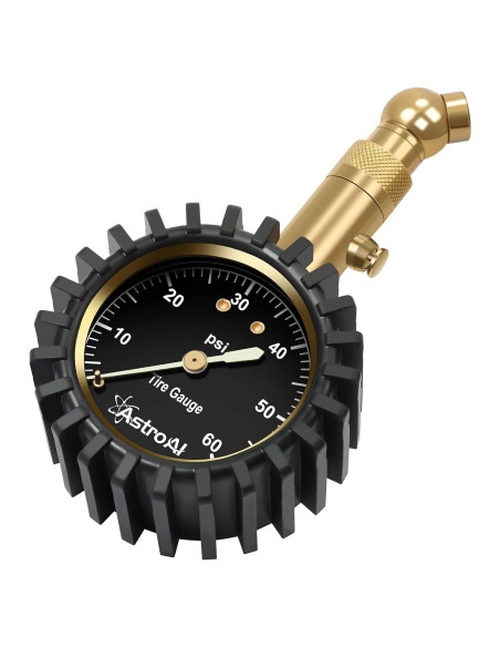 Medidor de Presión de Neumáticos AstroAI 0-4.14 Bar 2"