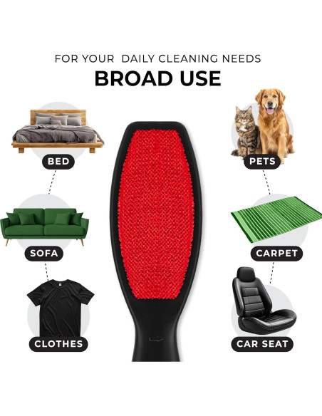 Cepillos Quitapelusas DecorRack Doble Cara 2 Unidades