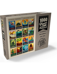 Rompecabezas 1000 Piezas MyPuzzle Criaturas Míticas Vintage 2