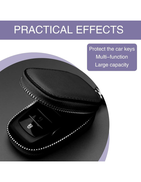 Cubierta Protectora para Llave de Auto Jewkot Kotysb2807bl Negra