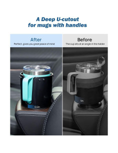 Soporte de Taza JOYTUTUS Ajustable para Botellas 18-40 oz 2