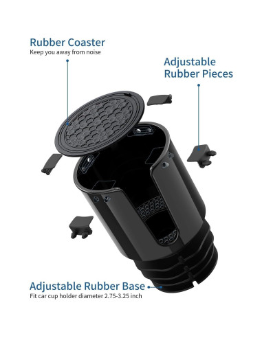 Soporte de Taza JOYTUTUS Ajustable para Botellas 18-40 oz