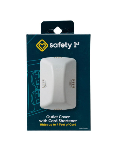 Cubierta de Enchufe Safety 1st con Acortador de Cable Infantil
