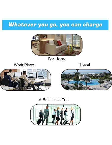 Cargador de Pared USB Doble 2.1A X-EDITION Paquete de 4