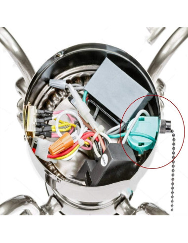 Interruptor de Ventilador de Techo 3 Velocidades DAYONE ZE-268S6