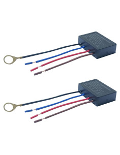 Controlador de Atenuador Táctil SYCOOVEN 2 Piezas 3 Niveles