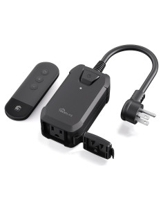 Enchufe Regulador Inalámbrico TREATLIFE IP44 400W Control Remoto