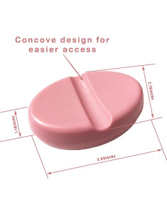 Soporte Magnético para Alfileres Aweoisa Rosa 10x7 cm 2