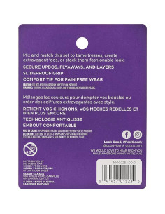 Horquillas Goody SlideProof con Tapa Magnética - 75 Unidades 2