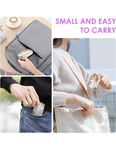 Estuche de Palillos de Hilo Dental Gerkia 2 Pack Bohemio