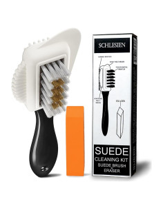 Kit de Limpieza de Zapatos de Ante Raffinata - 2 Piezas