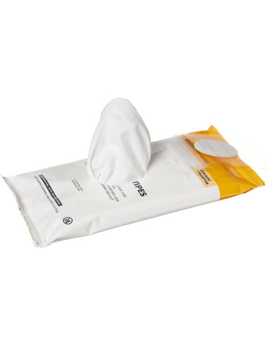 Toallitas de limpieza de cuero AmazonCommercial 120 unidades