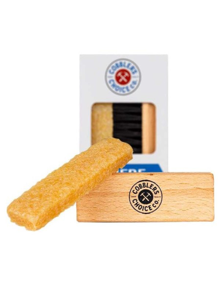 Kit de Cepillo y Borrador de Ante Cobbler's Choice 0.45 kg Kit de Cepillo y Borrador de Ante Cobbler's Choice 0.45 kg