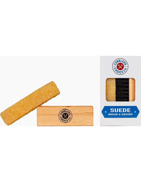 Kit de Cepillo y Borrador de Ante Cobbler's Choice 0.45 kg Kit de Cepillo y Borrador de Ante Cobbler's Choice 0.45 kg