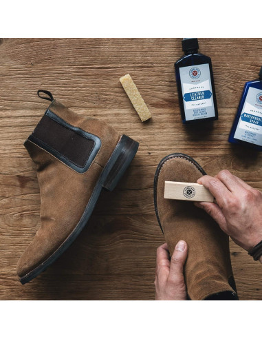 Kit de Cepillo y Borrador de Ante Cobbler's Choice 0.45 kg