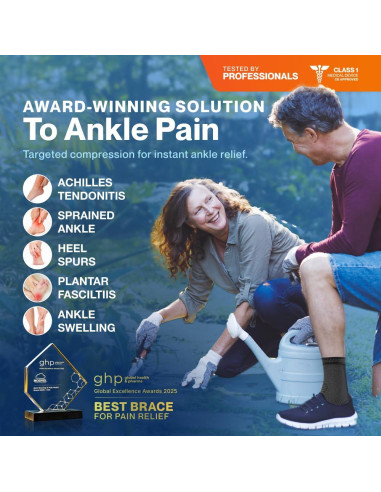 Faja de Compresión para Tobillo Modvel - Soporte Esguince y Dolor