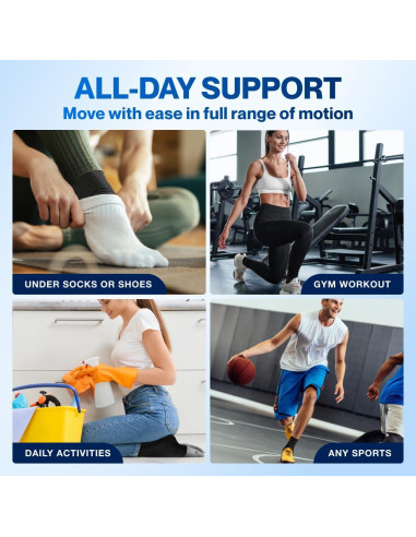 Faja de Compresión para Tobillo Modvel - Soporte Esguince y Dolor