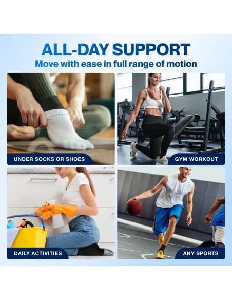 Faja de Compresión para Tobillo Modvel - Soporte Esguince y Dolor