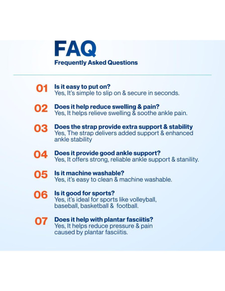 Faja de Compresión para Tobillo Modvel - Soporte Esguince y Dolor