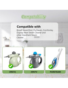 Paquete de 10 paños de microfibra para limpiadores de vapor 2