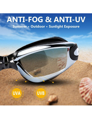 Gafas de natación ALLPAIPAI Sg02 - Paquete de 2, antiempañantes