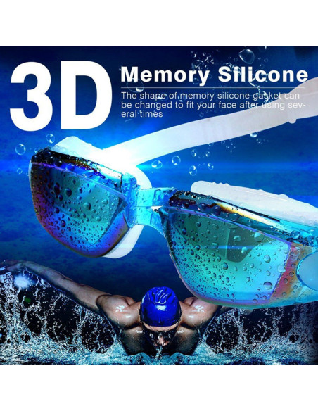 Gafas de natación ALLPAIPAI Sg02 - Paquete de 2, antiempañantes