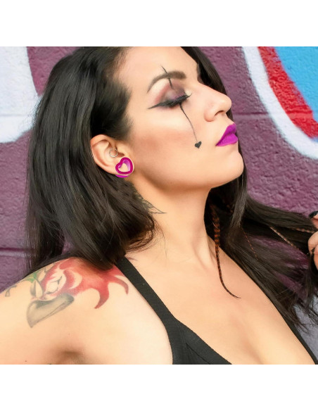 Kit de Estiramiento de Orejas ONESING 84 Piezas 14G-00G Acrílico Kit de Estiramiento de Orejas ONESING 84 Piezas 14G-00G Acrílico