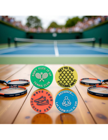 Set de 4 Amortiguadores de Vibración de Tenis PurYupearl