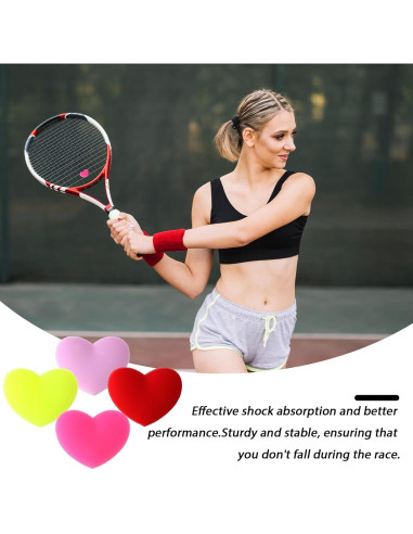 Amortiguadores de Choque KALIONE para Raqueta de Tenis - 4 Piezas