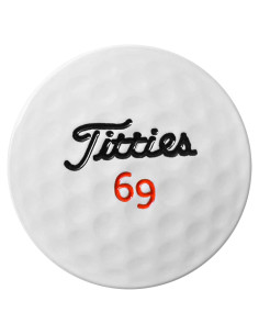 Marcador de Pelota de Golf 3D ZEETY con Clip Magnético - Regalo Divertido