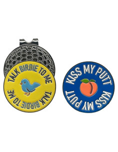 Set de Marcadores de Bola de Golf Koku Sports con Clip para Sombrero